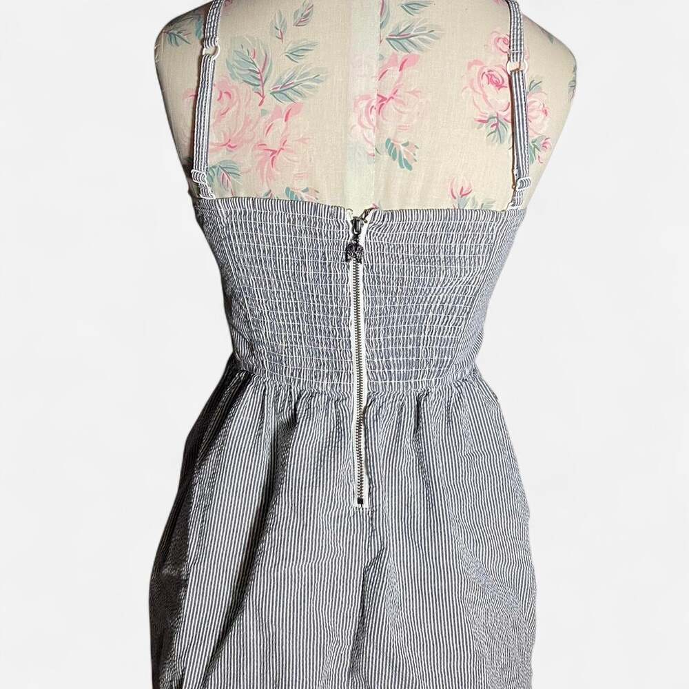 Victoria's Secret Women's Blue and Grey Dress